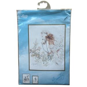 The Lanarte Horse and Girl Cross Stitch Kit 33829 Willem Haenraets Needlepoint